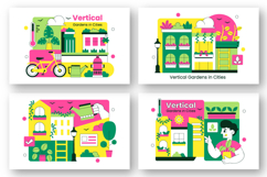 10 Vertical Gardens In Cities Illustration Product Image 2