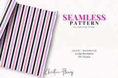 Purple Vertical Stripes Halloween Pattern | Cute Halloween Product Image 2