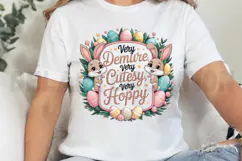Very Demure Very Cutesy very Hoppy Sublimation PNG Product Image 4