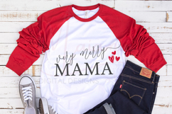 Very Merry Mama &amp; Very Merry Mini SVG Set|Matching Christmas Product Image 4