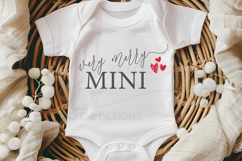 Very Merry Mama &amp; Very Merry Mini SVG Set|Matching Christmas Product Image 3