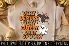 Very Demure Very Spooky | Halloween | PNG Clipart Product Image 1