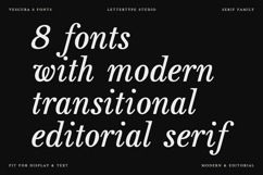 Vescura Modern Transitional Editorial Serif Product Image 2