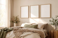 poster frame Mockup in home interior Product Image 1