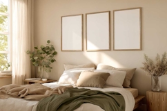 poster frame Mockup in home interior Product Image 1