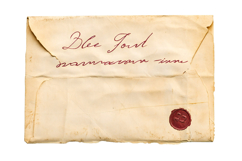 Blank Sheets of Aged Paper &amp; Letters PNG Product Image 2