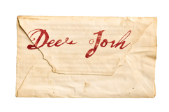 Blank Sheets of Aged Paper &amp; Letters PNG Product Image 3