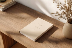 book cover mockup minimalistic Product Image 1