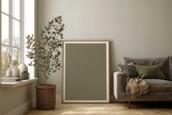 poster frame Mockup in home interior Product Image 1