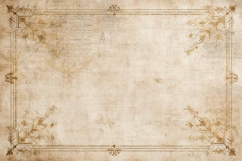 aged sheets of paper vintage frame Product Image 1