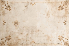aged sheets of paper vintage frame Product Image 1