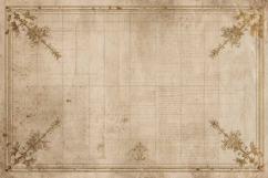 aged sheets of paper vintage frame Product Image 1
