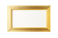 Gold Picture Frame PNG Product Image 1