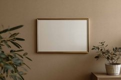 poster frame Mockup in interior Product Image 1