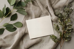 White Card Mockup Product Image 1