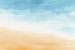 Abstract Beach Sea Watercolour Texture Product Image 1