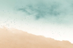 Tropical Beach Watercolour Background Product Image 1