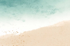 Abstract Beach Sea Watercolour Product Image 1