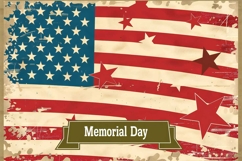 Memorial Day for American Flag Product Image 1