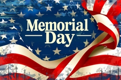 Memorial Day for American Flag Product Image 1