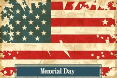 Memorial Day for American Flag Product Image 1