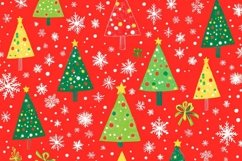 Christmas Pattern with Trees Product Image 1