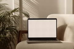 laptop mockup in the living room Product Image 1