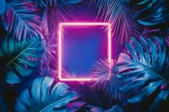 Frame in Neon Fluorescent Light Product Image 1