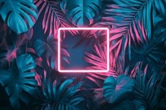 Frame in Neon Fluorescent Light Product Image 1