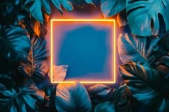 Frame in Neon Fluorescent Light Product Image 1