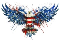 American Eagle Flag Patriotic 4th of July Product Image 1