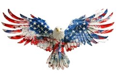 Eagle Clipart 4th of July Product Image 1