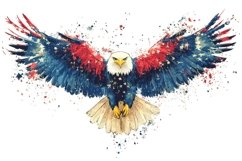Eagle Clipart 4th of July Product Image 1