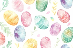 Spring Watercolour Easter Backdrop Product Image 1