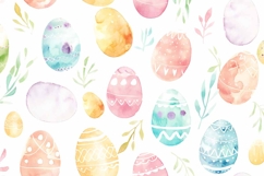 Watercolour Easter Backdrop Product Image 1