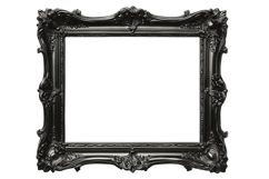 Vintage Photo Frame from Museum PNG file transparent Product Image 6