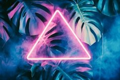 Frame in Neon Fluorescent Light Product Image 1
