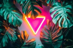 Frame in Neon Fluorescent Light Product Image 1