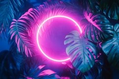 Frame in Neon Fluorescent Light Product Image 1