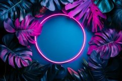Frame in Neon Fluorescent Light Product Image 1
