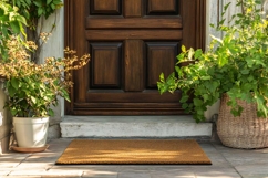 Front Door mat mockup to the house Product Image 1