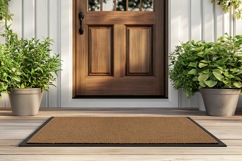 Front Door mat mockup to the house Product Image 1