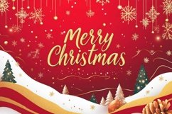 Xmas Winter Greeting Card Product Image 1