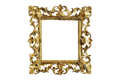 Vintage Photo Frame from Museum PNG file transparent Product Image 7