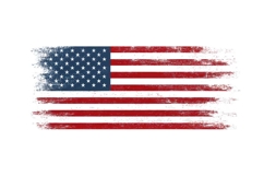 Grunge USA flag transparen background Product Image 1