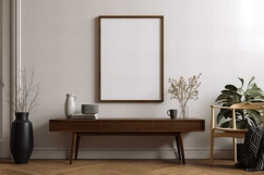 poster frame Mockup in home interior Product Image 1