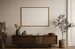 poster frame Mockup in interior Product Image 1