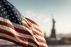American flag on Independence Day 4th of July Product Image 1