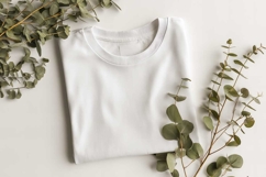 White T-shirt Mockup Product Image 1