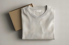 White T-shirt Mockup Product Image 1